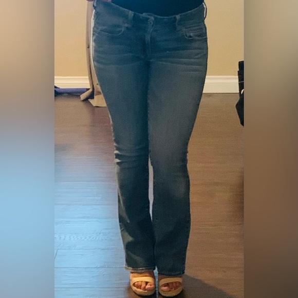 Y2K American Eagle Outfitters Kick Boot jeans - Picture 4 of 12